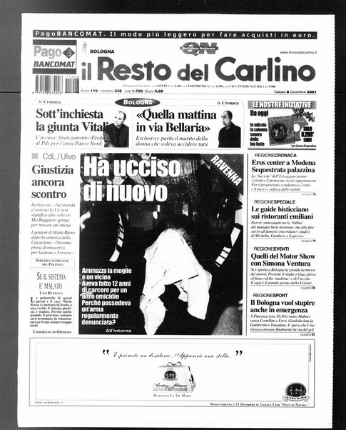 Il Resto del Carlino : giornale dell'Emilia